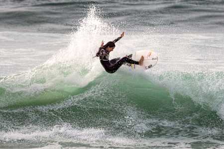 Teresa Bonvalot tijdens een fotoshoot in Lissabon