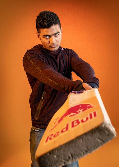 Indian cricket player Riyan Parag