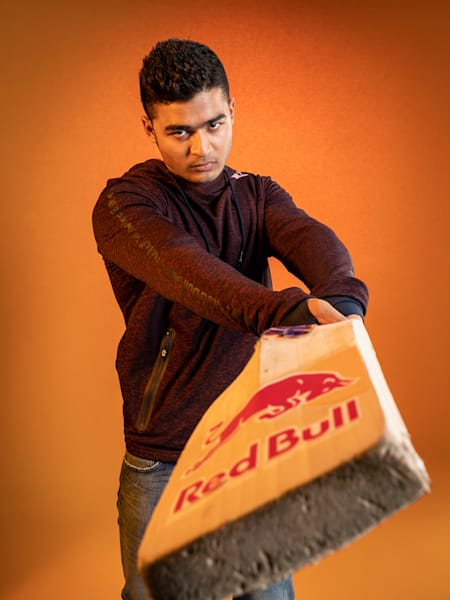 Indian cricket player Riyan Parag