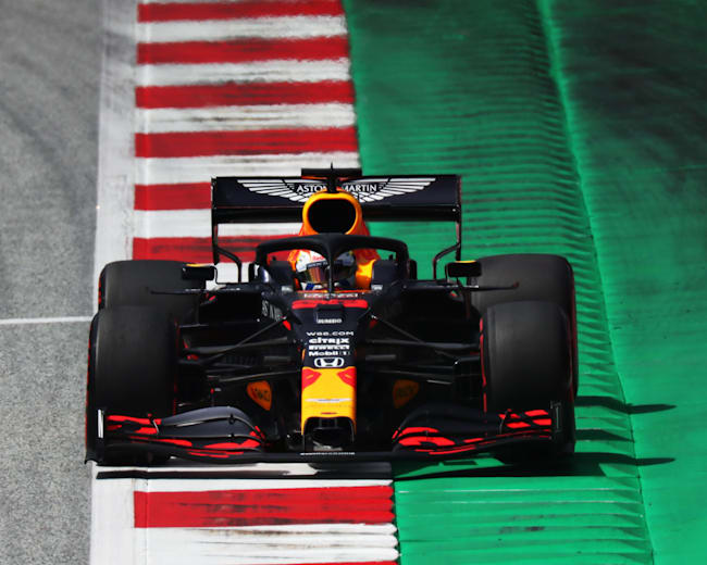 max verstappen 2020 car