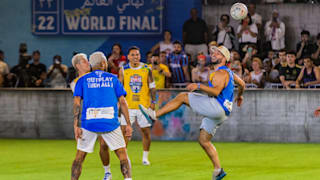 Action from the Final Match of the international Final of Red bull Neymar Jr's Five inDoha, Qatar on May 24, 2022.
