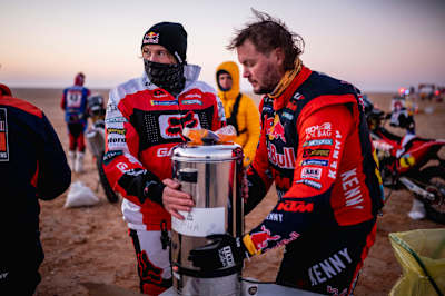 Sanders e Toby Price al Rally Dakar 2022 