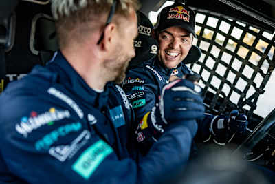 Matthias Walkner und sein Co-Pilot Oliver Pyerin