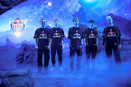 Los Ratones posan para la Red Bull League of Its Own 2025 en Múnich, Alemania, el 29 de noviembre de 2025.