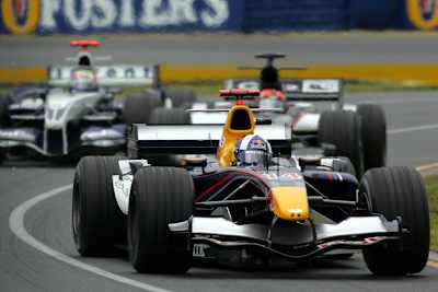 David Coulthard On Track At Australia In 2005