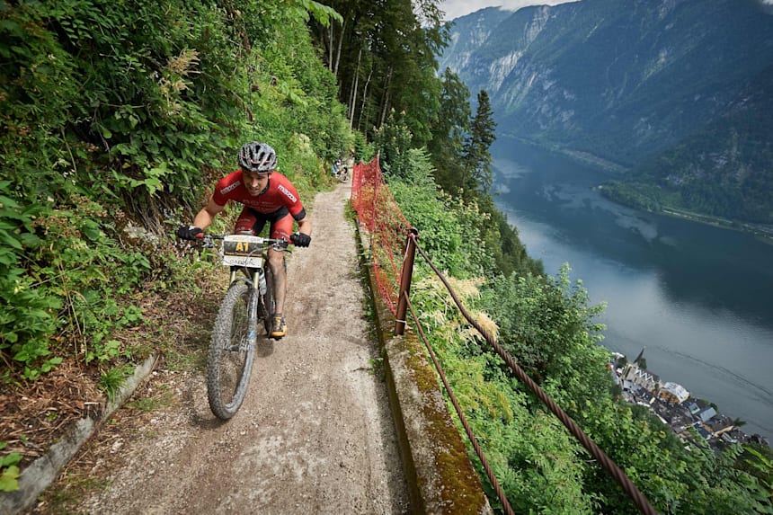 kayak mountain bike trail run triathlon