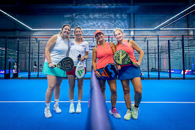 Participants seen during Red Bull Padel Dash National Final in Madrid, Spain on Sep 4, 2025