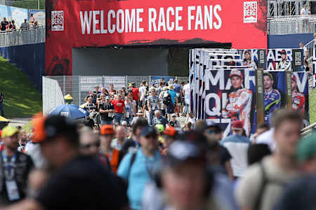 Fans flocking to watch MotoGP