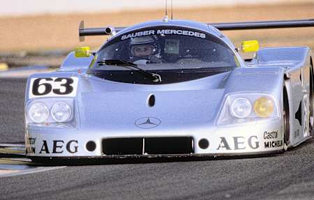 Jochen Mass, Sauber C9, 24 Horas de Le Mans de 1989, WEC.