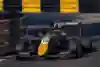Isack Hadjar racing Formula 3 at the Macau GP 2023