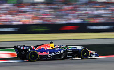 Max Verstappen on track during Sprint Qualifying ahead of the 2026 F1 Grand Prix of Great Britain at Silverstone.