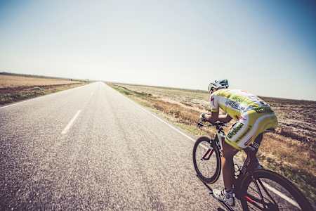 Current solo record holder Christoph Strasser