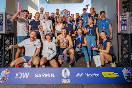 All the participants at Red Bull 24 hours running event in Karlatornet, Göteborg, Sweden on the 8-9th of March 2025.
