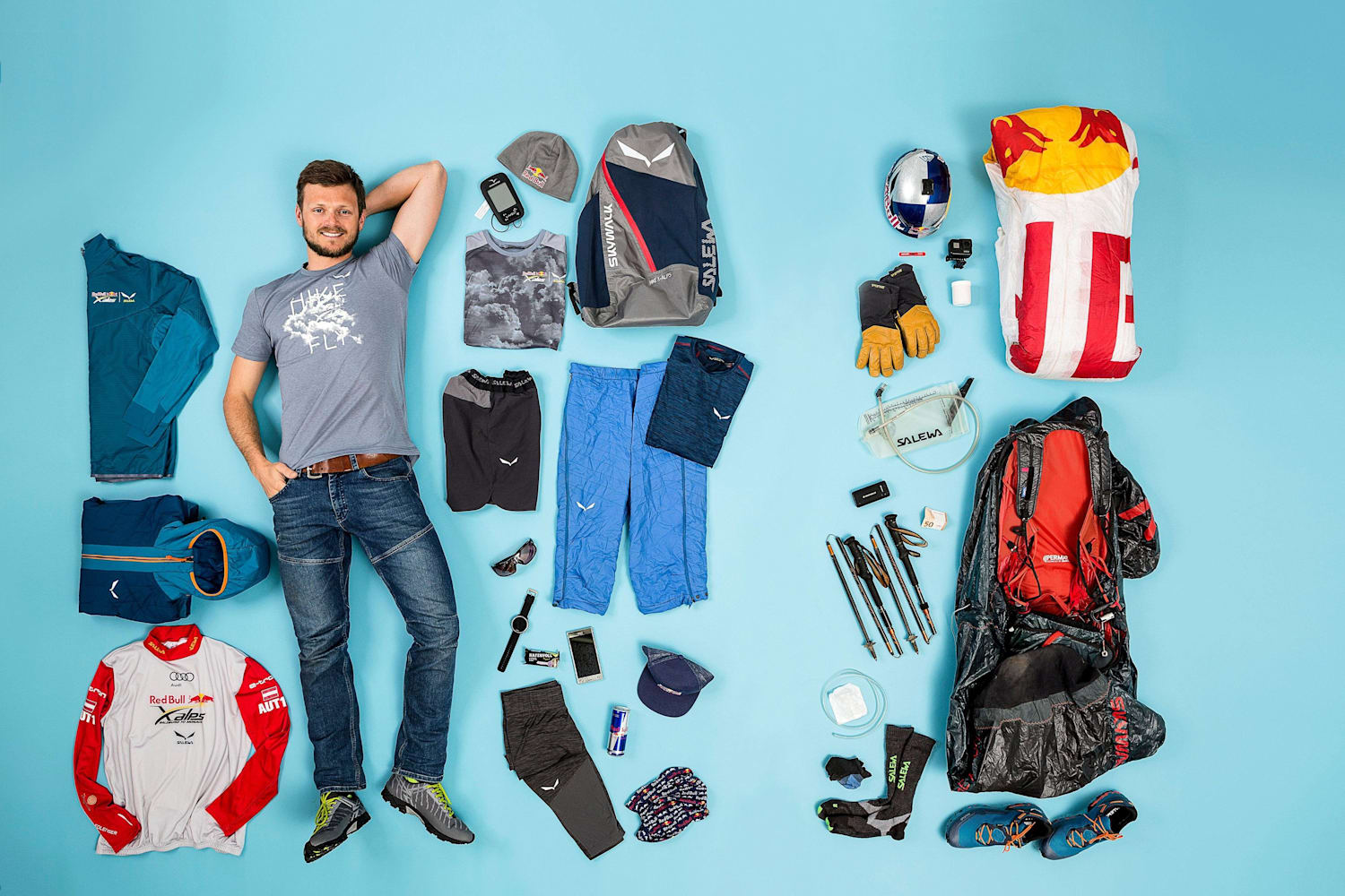 Paul Guschlbauer: Mein Handgepäck für Red Bull X-Alps
