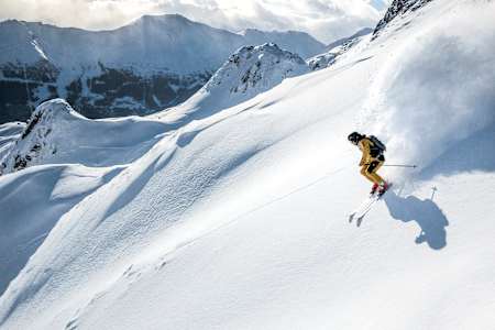 In seinem Element: Marcel Hirscher beim Freeriden in Gastein.