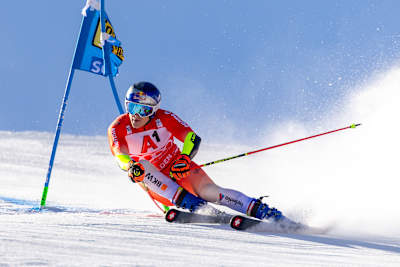 Marco Odermatt at of the FIS Ski Alpine World Cup opening in 2024