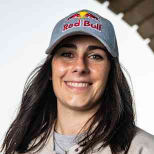 Nikita Ducarroz of USA poses for a portrait on the iconic Bir-Hakeim Bridge in Paris, France on september 28th, 2023. 