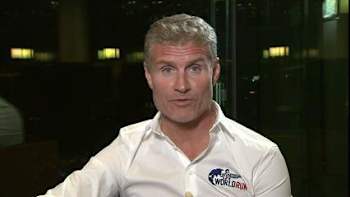 A portrait of former F1 driver David Coulthard.