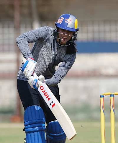 Indian women's cricket team opening batter Smriti Mandhana.