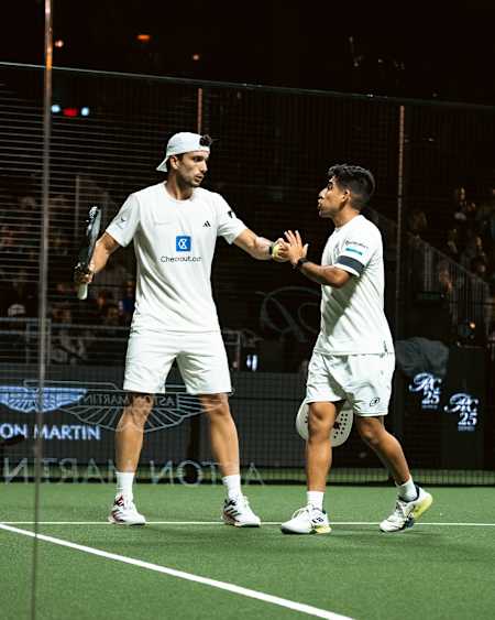 Alejandro Galán and Pablo Cardona at the Reserve Cup in Miami, USA.