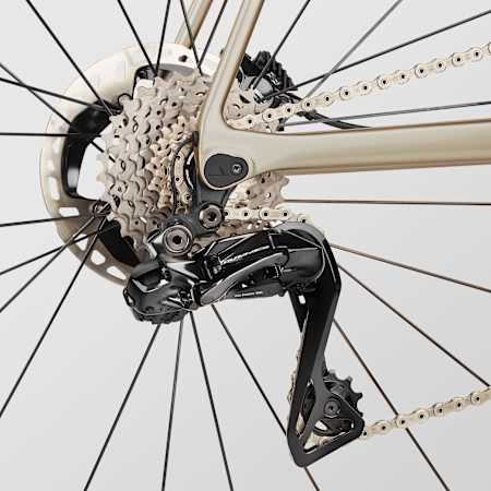 Das elektronische Schaltwerk der Shimano Dura Ace Di2 gehört zu den Top-Komponenten auf dem Markt.