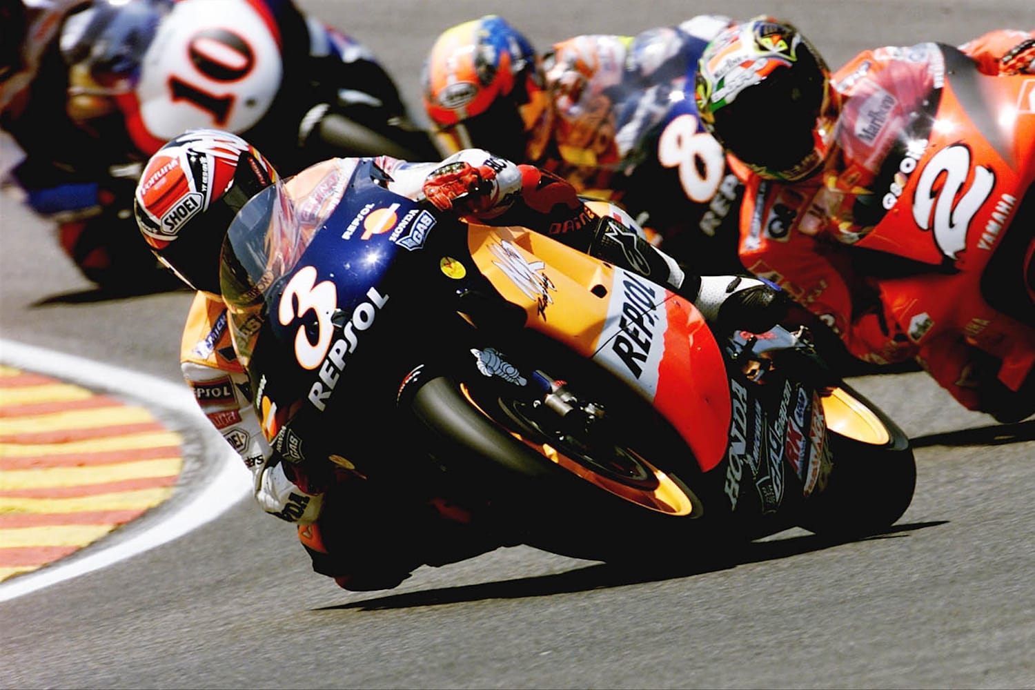 Casque Moto MotoGP Signé Alex Criville - Édition 1999 - Réplique 1/5 Altaya