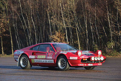 Ferrari 308 GTB Rally de Antonio Zanini, Osona 1984, Subastado por RM Sotheby's.