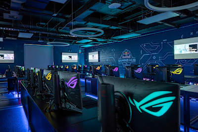 Red Bull Gaming Hub TVs