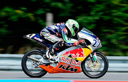 Alessio Cappella racing in Brno 2010