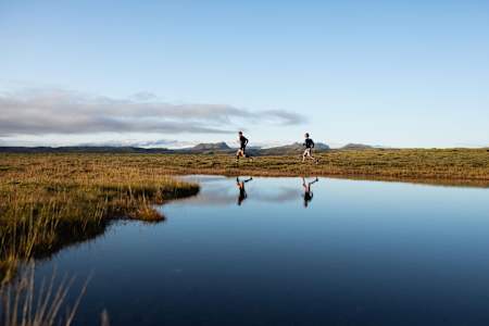 The group had to face sub-zero temperatures and an unforgiving landscape