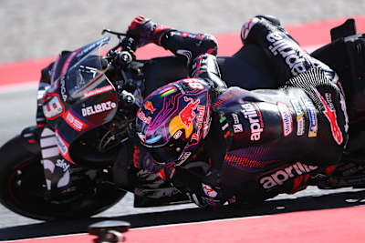 Jorge Martín compite en la sexta prueba del Campeonato del Mundo de MotoGP, el Gran Premio de Cataluña, en el Circuito de Barcelona-Cataluña, en Barcelona, España, el 16 de mayo de 2026.