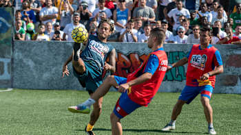 Neymar Jr. durante la Final Mundial 2017 de Neymar Jr's Five en Brasil.
