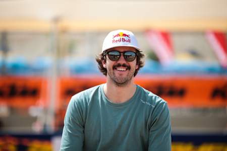 Manuel Lettenbichler (GER) durante la carrera FIM Hard Enduro Minus 400 en Neve Zohar, Israel, el 4 de abril de 2022.