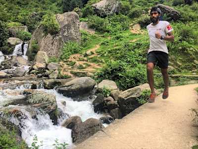 The routes never get boring in Manali for Kieren
