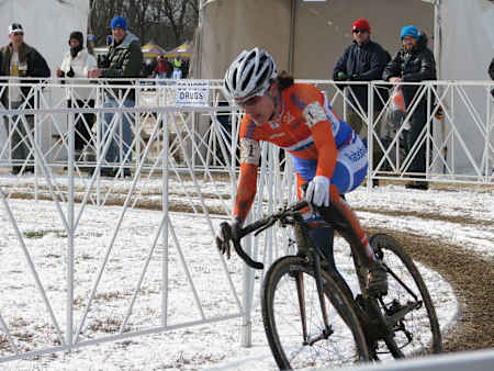 Marianne Vos at the World Cyclocross Championships 2013, Louisville, United States.