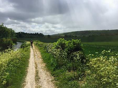 Chiltern Hills gravel route