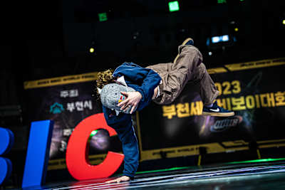 Ami competing at BBIC