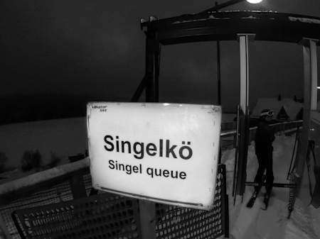 Living life in the single lane!