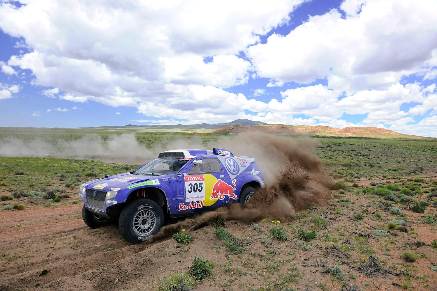 Dakar Rally 2009 How De Villiers And Vw Red Bull Won