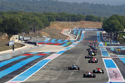 Le virage de Signes sur le circuit Paul Ricard (GP de France) est dans les plus difficile de la F1.