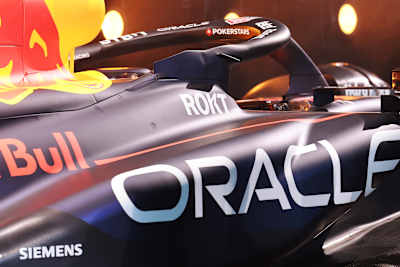 A elegância do RB19, novo carro da Red Bull Racing