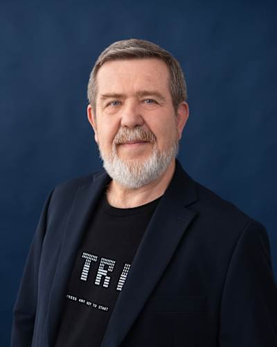Tetris® creator Alexey Pajitnov poses for a portrait.