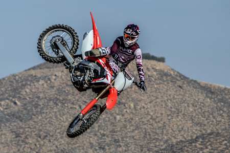 Les meilleures motocross pour débutants - Honda CRF450
