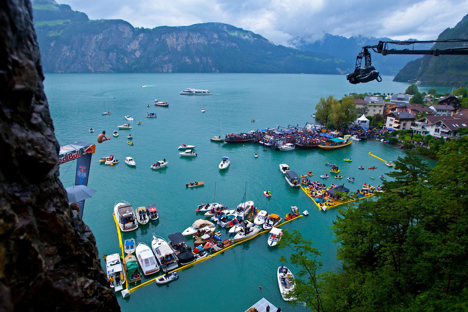 Anreise ans Red Bull Cliff Diving in Sisikon