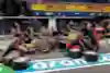 Isack Hadjar Formula 2 pit-stop - Australia 2024