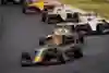 Arvid Lindblad leading at Hungaroring 2024 - Formula 3