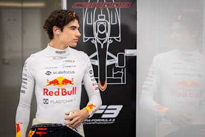 Nikola Tsolov #12 Campos Racing počas 4. kola šampionátu FIA Formula 3 na okruhu v Monaku v Monte Carle 22. - 25. mája 2025.