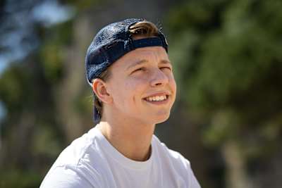 Oliver Goethe #6 MP Motorsport počas 5. kola šampionátu FIA Formula 2 na okruhu v Monaku v Monte Carle 22. - 25. mája 2025.