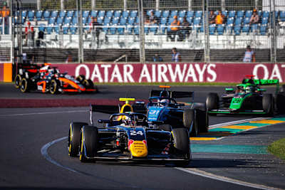 Fionn McLaughlin #24 Hitech, during round 1 of the FIA Formula 3 Championship 2026 at Albert Park on March 5-8, 2026 in Melbourne, Australia. 