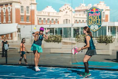 Die Finals beim Red Bull Padel Battle.